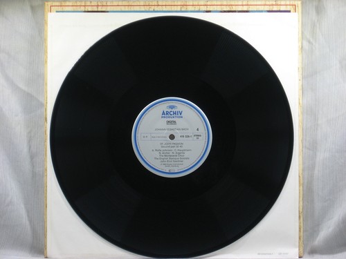 Bach - St. John Passion - John Eliot Gardiner - 2LP Box Set AP 419 324-1 - Picture 8 of 8