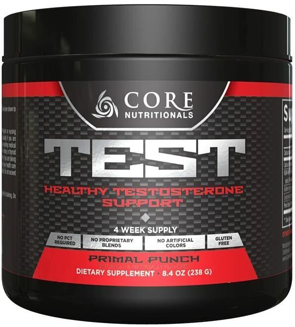 Core Nutritionals Los Angeles Mall TEST Testosterone Booster P SEAL limited product 28 PRIMAL Servings