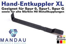 Entkuppler für Spur 0, 1, G & Märklin H0 Metallkupplungen - Handentkuppler Wagen