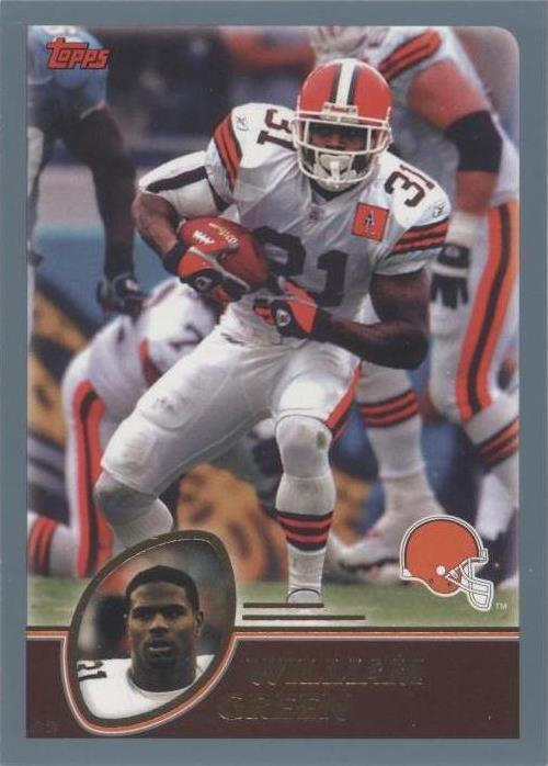 2003 Topps William Green #60 - 1 of 2