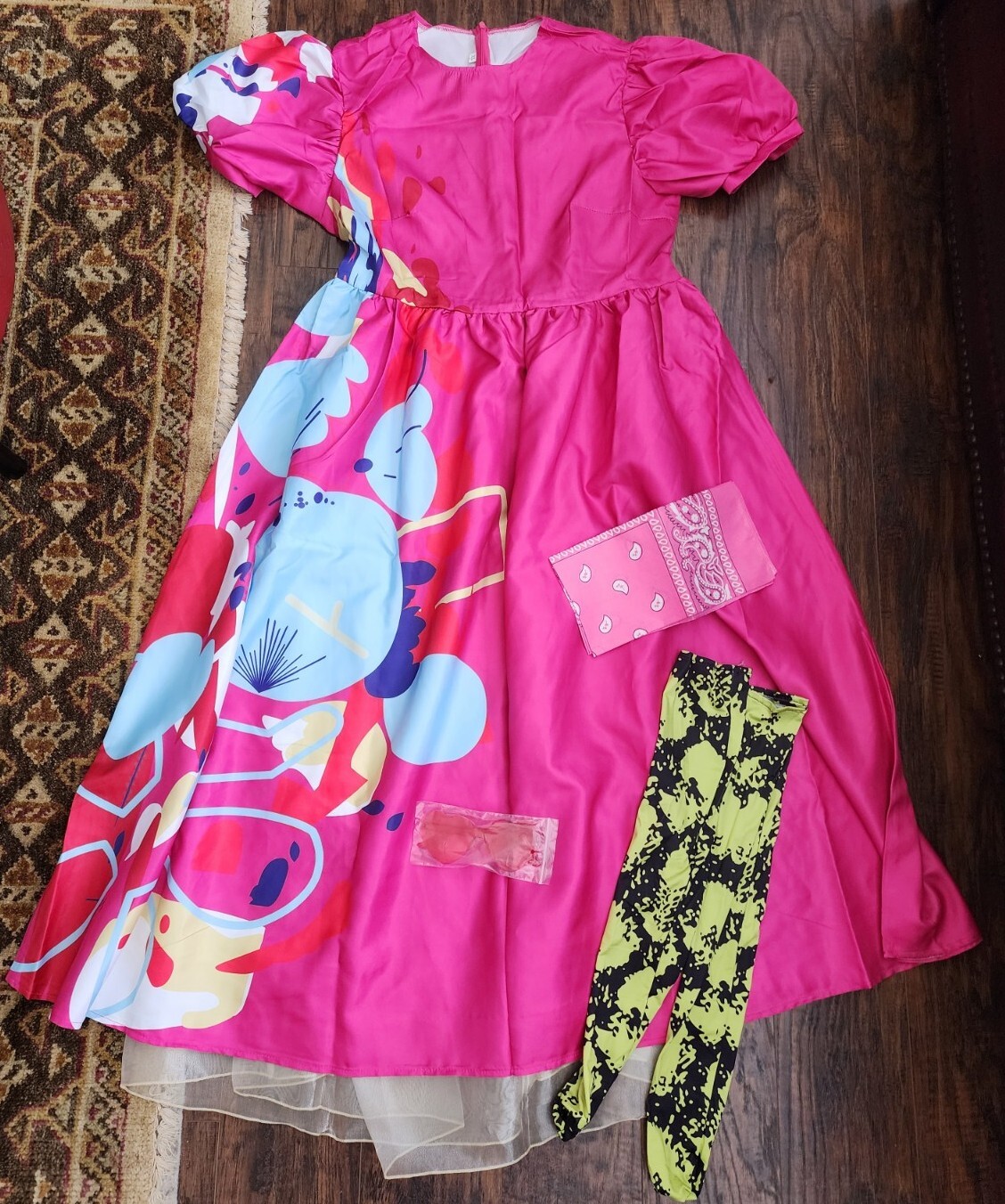 Miulruma Extraña Muñeca Barbie Disfraz Vestido Mujer Adulto Película Juegos con disfraces Halloween, XL