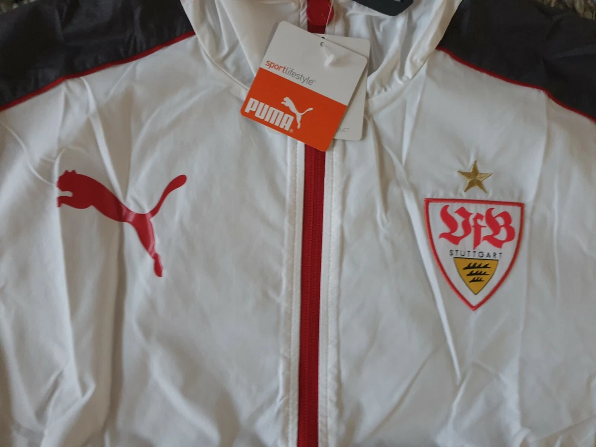 Puma VFB Stuttgart Jacke T7 Lightweight Herren Größe S -NEU 