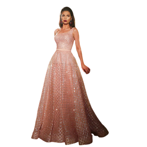 evening sequin gowns