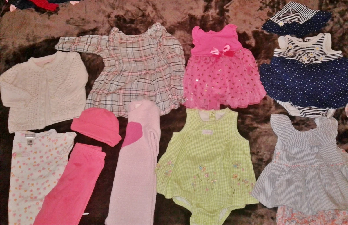 Baby girl rompers clearance ebay