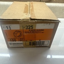 BRIDGEPORT BRI 325 1-1/2" PLASTIC BUSHING New Box
