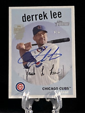 Derrek Lee 2019 Topps Archives Signature Series 2008 Heritage Auto #d 1/1. Cubs