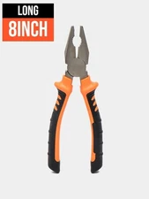 8-Inch Multi-Purpose Linesman Pliers, HEAVY DUTY WIRE CUTTER