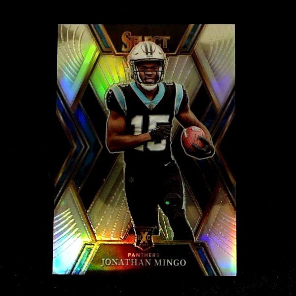 2022 Panini Select - 2023 XRC Jonathan Mingo #514 Silver Prizm (RC)