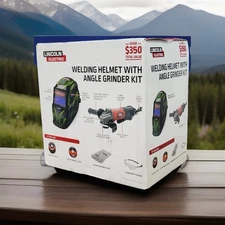 Lincoln Electric Welding Helmet with Angle Grinder Kit K5594-1