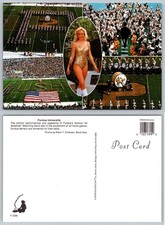 Continental Purdue University Marching Band Postcard
