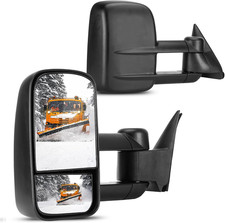 2007-2013 Silverado 1500 2500 3500 Towing Mirrors Compatible Replacement