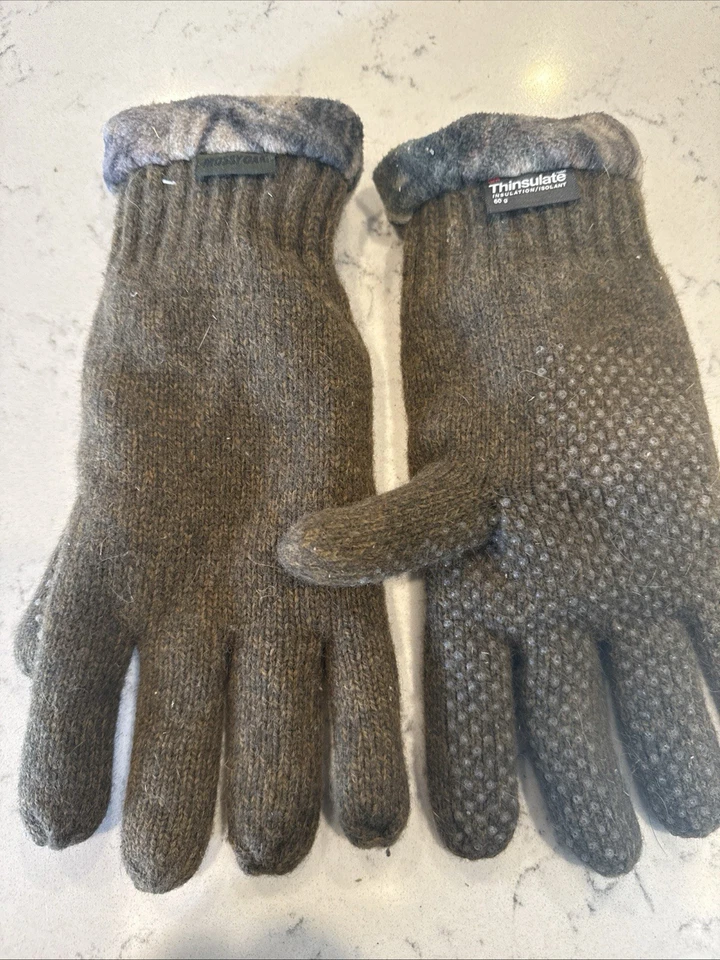 Guantes de Lana Mossy Oak Ragg Antideslizantes Microfleece Medianos NUEVO Foto 4 de 4