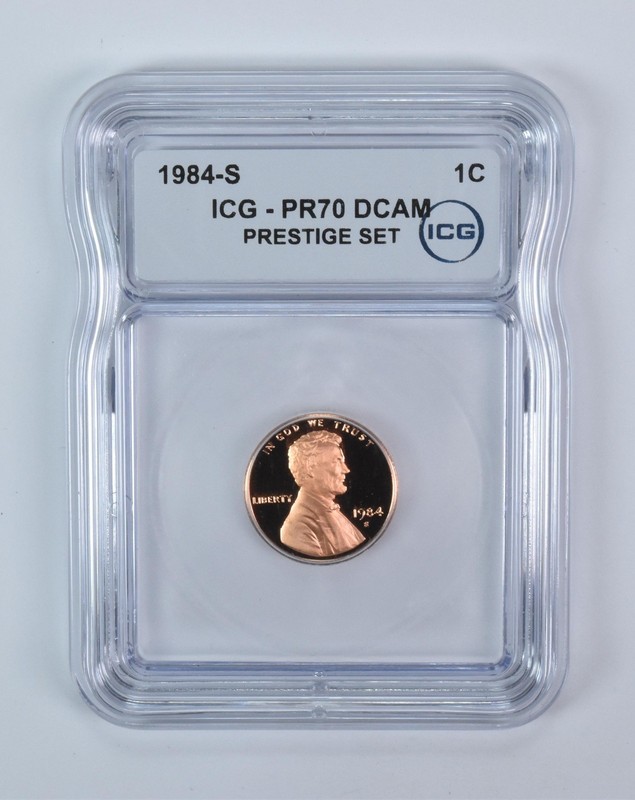 1984-S Lincoln Memorial Cent Prestige Set PR70 DCAM ICG *4721