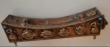 Antique copper incense holder from Tibet