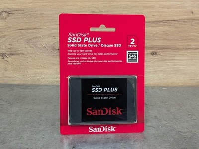 SANDISK SSD Plus 2 TB, 2.5 Zoll, Serial ATA III - NEU!