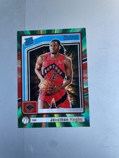 2024-25 Panini Donruss - Rated Rookie Jonathan Mogbo #209 Holo Green Laser (RC)