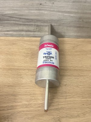 Ferraz Shawmut TR250R 250A 250V Class RK5 SmartSpot Fuses NOS