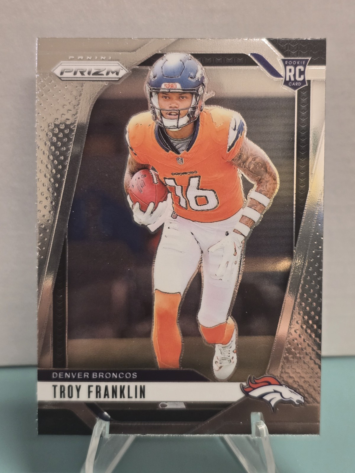 2024 Panini Prizm Troy Franklin #393 (RC) Denver Broncos