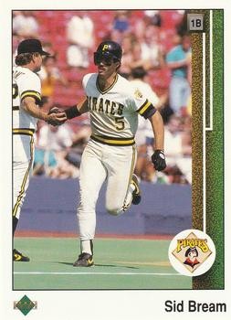 1989 Upper Deck #556 Sid Bream 2