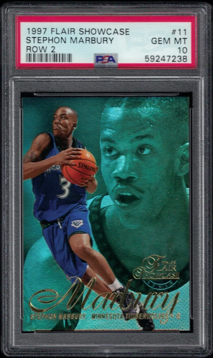 その他 97-98fleer showcase Stephan Marbury Fleer Stephon Marbury Basketball Original Sports Trading Cards
