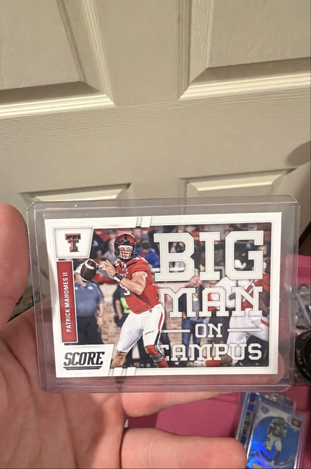 2017 Score - Big Man on Campus Patrick Mahomes II #6 (RC)