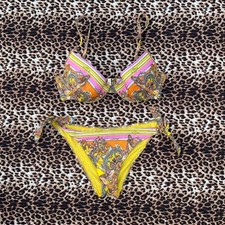 tropical paisley bikini set