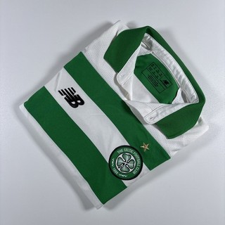 Authentic New Balance Celtic 2019/20 Home Shirt. L/S. Size Small Boys.