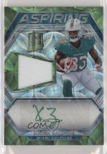 2018 Panini Spectra Aspiring Neon Green Prizm 22/50 Kalen Ballage Patch Auto 8rw