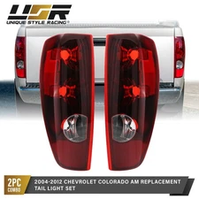 OE Replacement Tail Light 25821848/ 25821849 Set For 04-12 Chevy Colorado PickUp