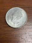WWII ERA 1944 CURACAO 2 1/2 GULDEN Silver Coin QUEEN WILHEMINA .5787 ASW — photo 2