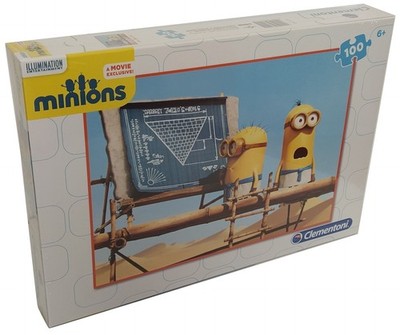 Minions Filmpuzzle 100 Teile #07241 Clementoni