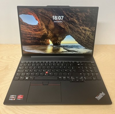Lenovo ThinkPad E16 g1 -COMME NEUF- AZERTY, AMD Ryzen 5 7530U, RAM 16GB, 256GB 