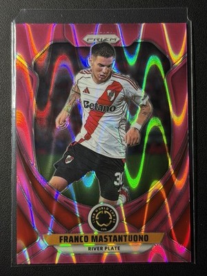 2025 Panini Prizm Club World Cup Franco Mastantuono Seismic Pink /299 #175