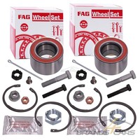 2X FAG Radlagersatz Radlager Satz Vorne FÜR VW Golf 1 2