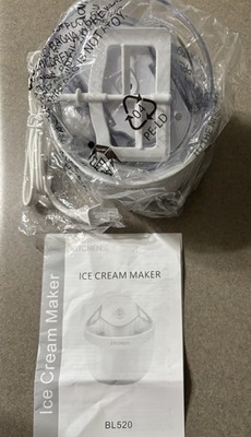 Kitchen HQ Pint Size Ice Cream Maker Model BL520 by Linkfair NEW