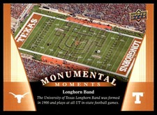 2011 Upper Deck University of Texas Longhorn Band Texas Longhorns #98