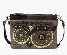 New With Tags, Chala RFID Owl Convertible Crossbody Purse