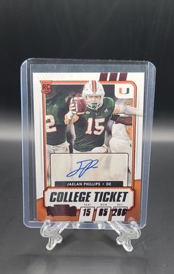 2021 Panini Contenders Draft Picks - College Ticket Autographs Jaelan...