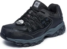 NEW Skechers Men's Cankton Steel Toe Electrical Hazard Construction Shoes