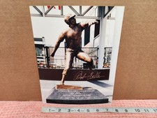 VTG Bob Feller AUTOGRAPHED Photo 8x10 Cleveland Indians 