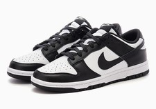 Nike Dunk Low Retro White Black Panda GS CW1590-100 New