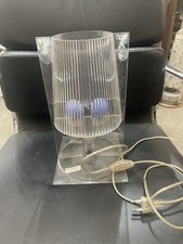 Kartell TAKE Retro Ferruccio Clear Lamp Blue Bulbs