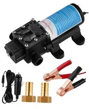 Gasoline Transfer Pump 12V, Electric Fuel Pump for Gas, Diesel, Single Pump