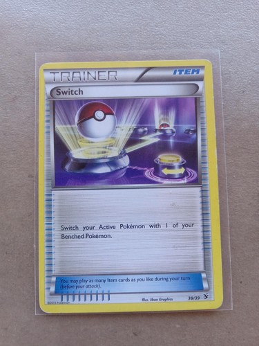 Switch 38/39 Kalos Starter Set Pokemon Moderately Played