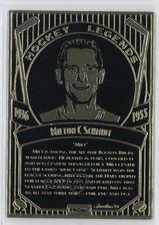 1993 Legendary Foils Hockey Legends Promos Milt Schmidt HOF 0xy0