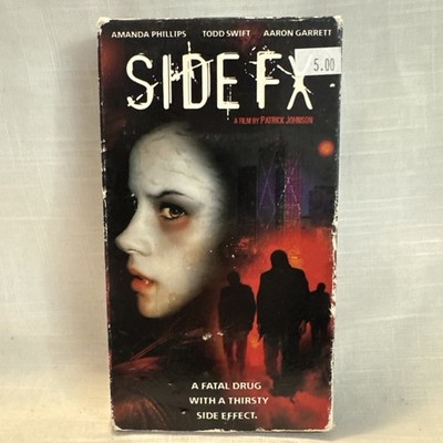 SIDE FX 2005 Horror VHS Cult Indy Drug Sexy Vampire Film  **Buy 2 Get 1 Free