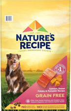Nature  s Recipe Grain Free Salmon, Sweet Potato  Pumpkin Dry Dog Food 4-24 Lb