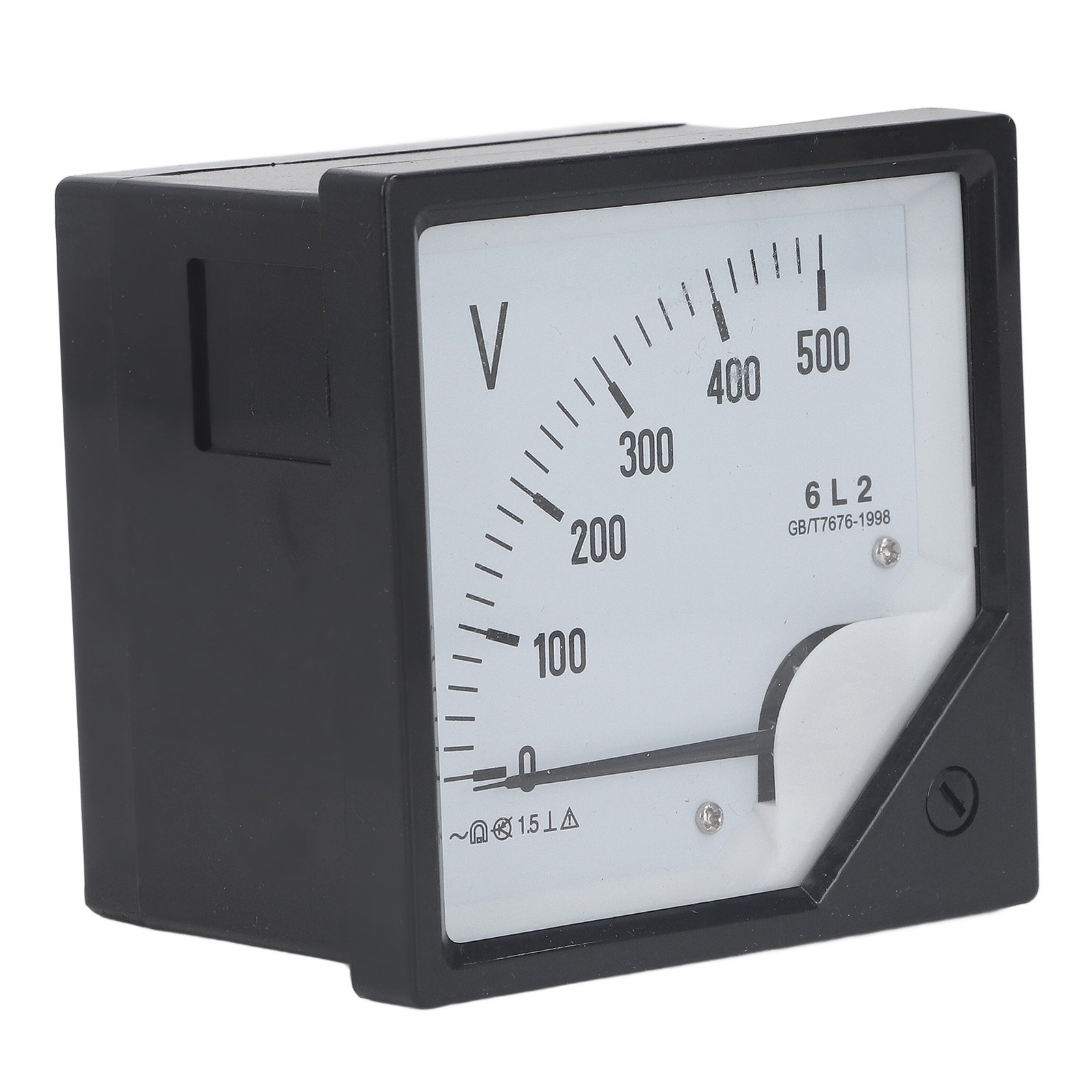 Analog Voltmeter Reliable AC 0‑500V Pointer Voltage Gauge For Industry.