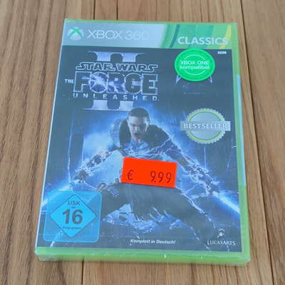 Star Wars: The Force Unleashed II Xbox 360 PAL SEALED