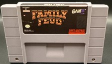 Family Feud (Super Nintendo SNES, 1991) Cart Only AS IS UNTESTED